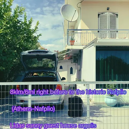 Lidas Sunny Guest House Argolis Nafplio Exterior photo